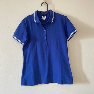 MALFINI Ladies heavyweight polo shirt Urban Blue Size M NEW